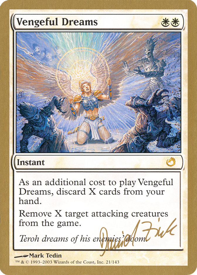 Vengeful Dreams (Daniel Zink) [World Championship Decks 2003] | The Time Vault CA