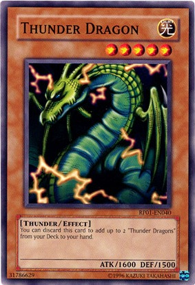 Thunder Dragon [RP01-EN040] Common | The Time Vault CA