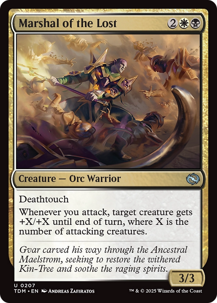Marshal of the Lost [Tarkir: Dragonstorm] | The Time Vault CA