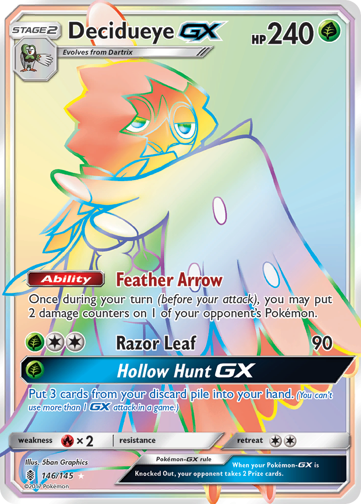 Decidueye GX (146/145) [Sun & Moon: Guardians Rising] | The Time Vault CA