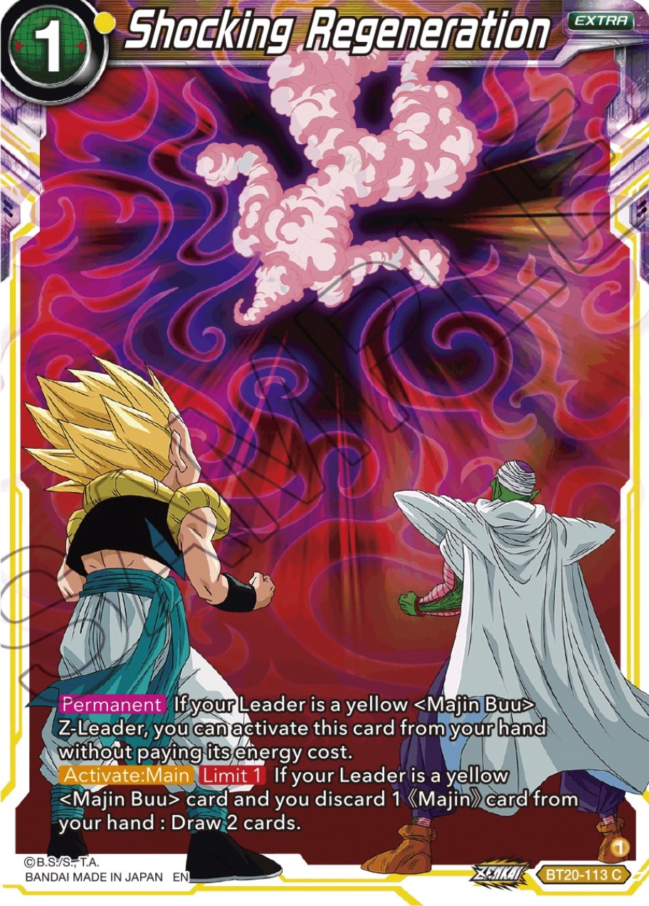 Shocking Regeneration (BT20-113) [Power Absorbed] | The Time Vault CA