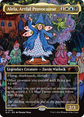 Alela, Artful Provocateur (1630) (Rainbow Foil) [Secret Lair Drop Series] | The Time Vault CA