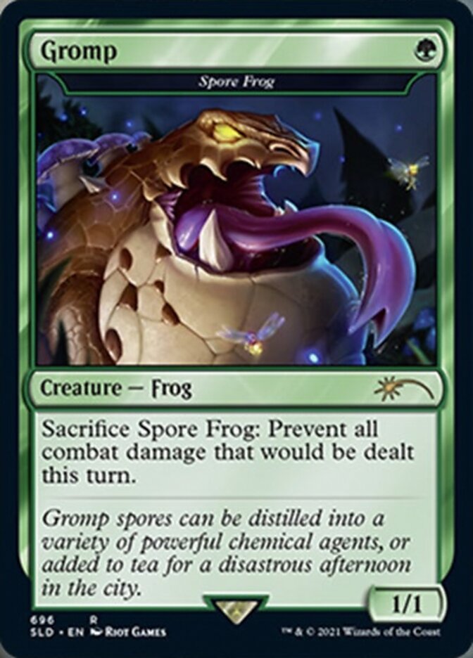 Spore Frog - Gromp [Secret Lair Drop Promos] | The Time Vault CA