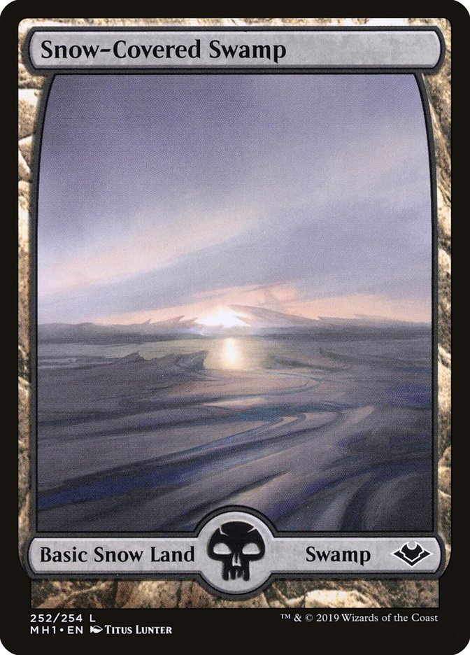 Snow-Covered Swamp [Modern Horizons] | The Time Vault CA