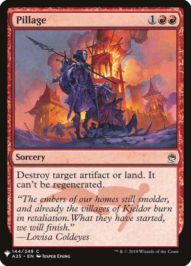 Pillage [Mystery Booster] | The Time Vault CA