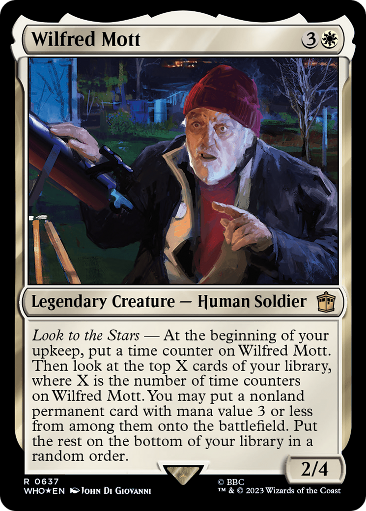 Wilfred Mott (Surge Foil) [Doctor Who] | The Time Vault CA