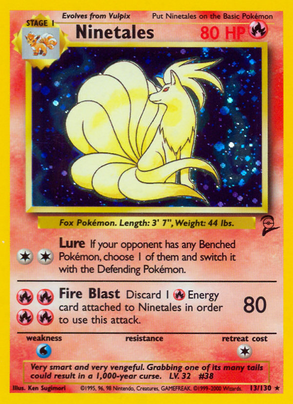 Ninetales (13/130) [Base Set 2] | The Time Vault CA