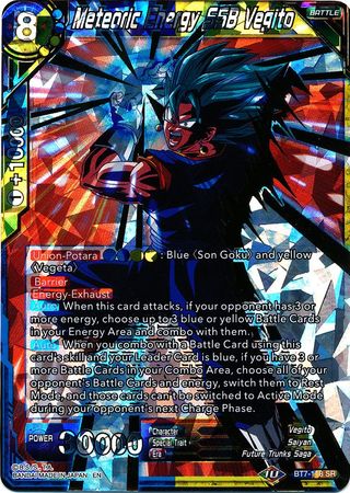 Meteoric Energy SSB Vegito (BT7-118) [Assault of the Saiyans] | The Time Vault CA