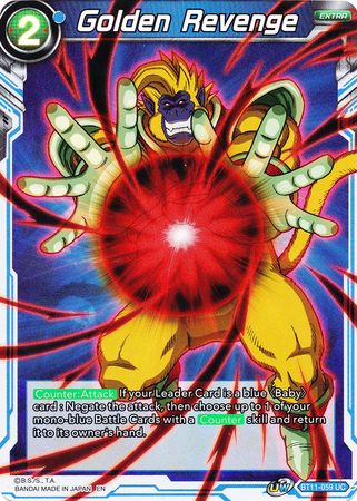 Golden Revenge (BT11-059) [Vermilion Bloodline 2nd Edition] | The Time Vault CA