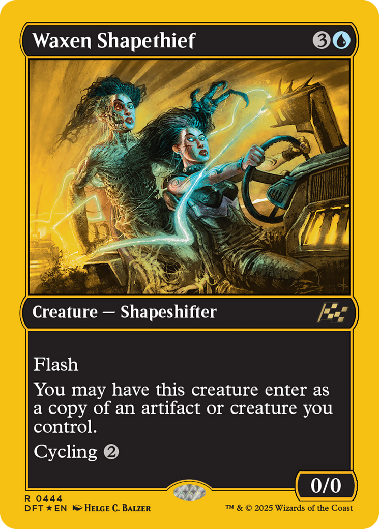 Waxen Shapethief (First-Place Foil) [Aetherdrift] | The Time Vault CA