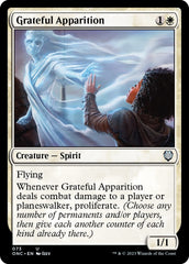 Grateful Apparition [Phyrexia: All Will Be One Commander] | The Time Vault CA