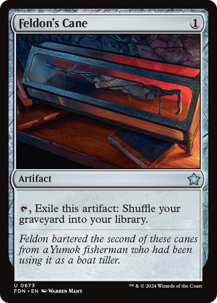 Feldon's Cane [Foundations] | The Time Vault CA