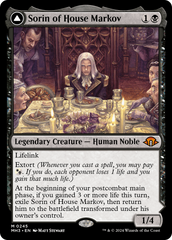 Sorin of House Markov // Sorin, Ravenous Neonate [Modern Horizons 3] | The Time Vault CA