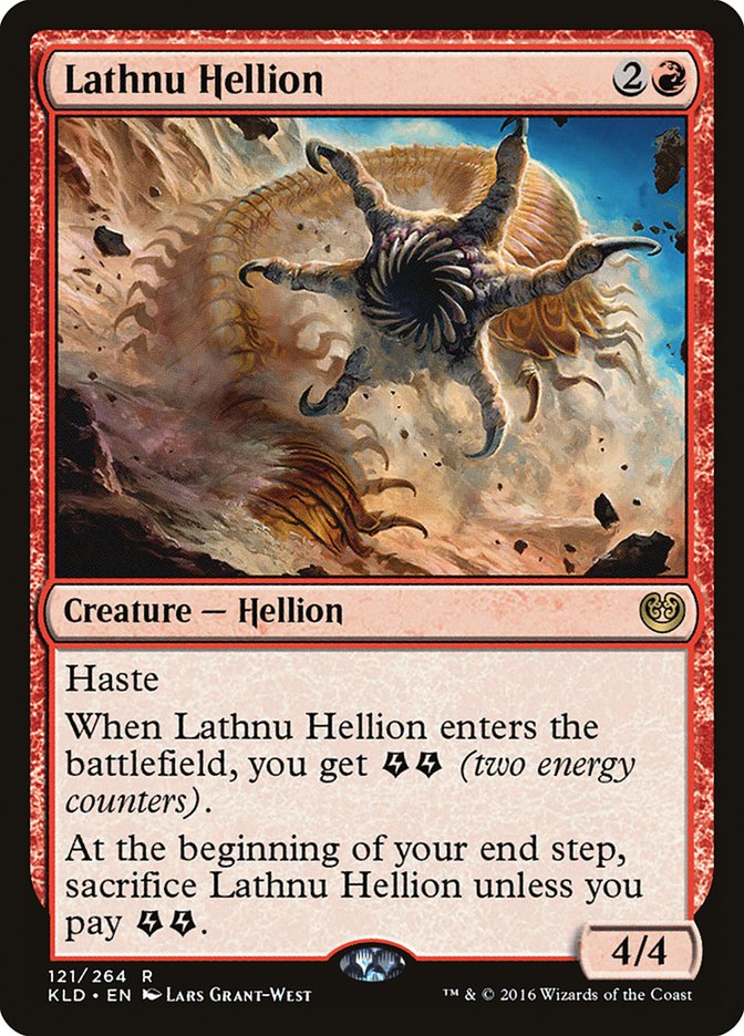 Lathnu Hellion [Kaladesh] | The Time Vault CA