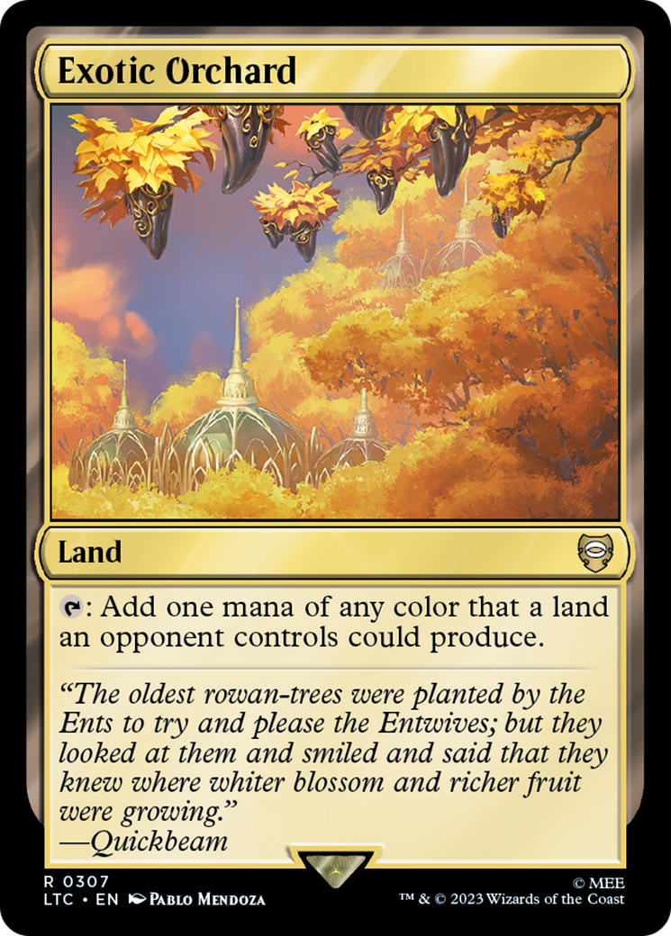 Exotic Orchard [The Lord of the Rings: Tales of Middle-Earth Commander] | The Time Vault CA