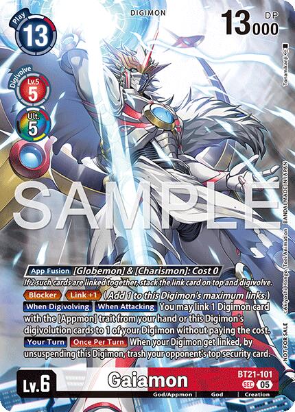 Gaiamon [BT21-101] (2026 Dash Pack Campaign) (Alternate Art - Japanese) [World Convergence] | The Time Vault CA