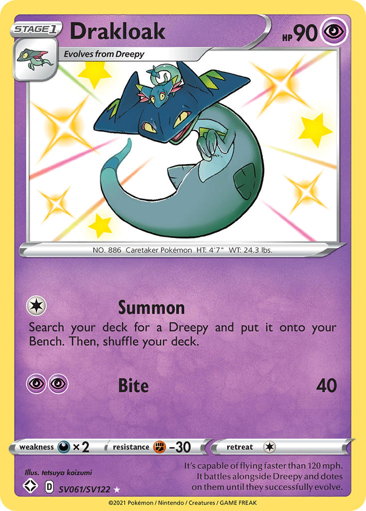Drakloak (SV061/SV122) [Sword & Shield: Shining Fates] | The Time Vault CA