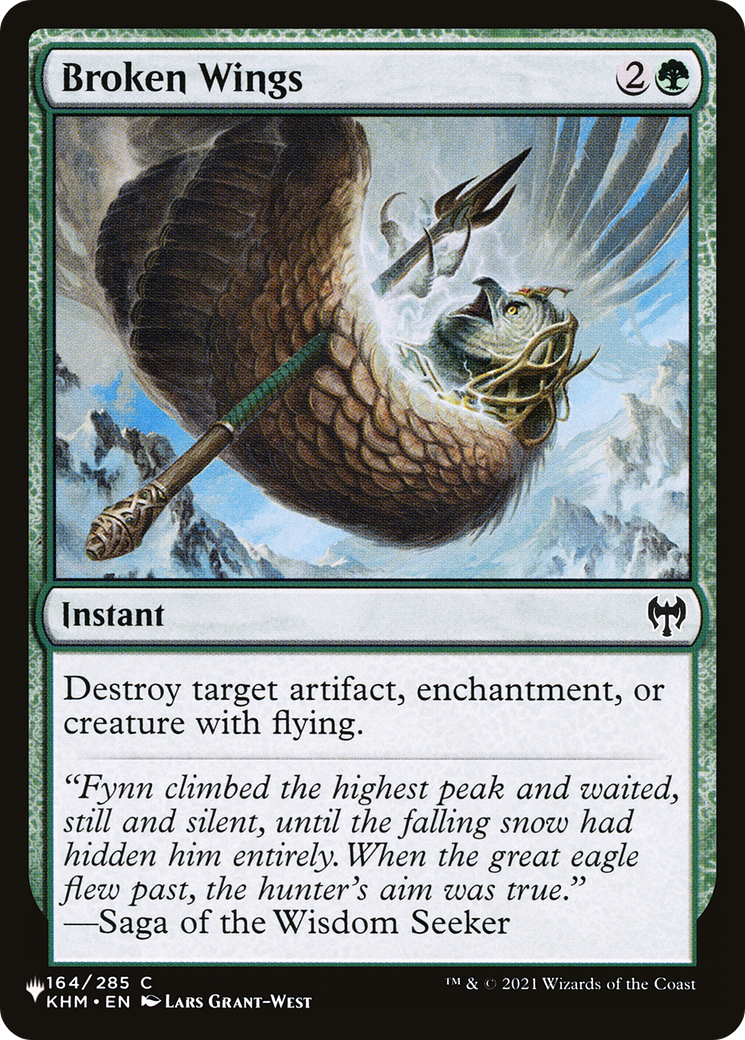Broken Wings [The List] | The Time Vault CA