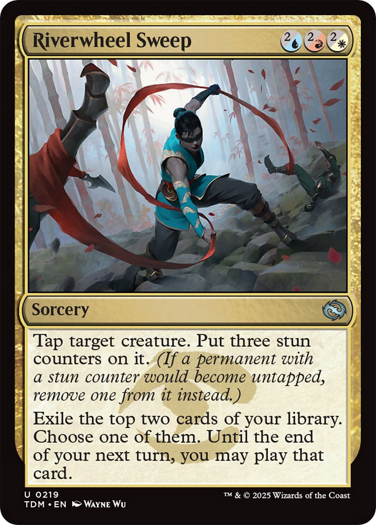 Riverwheel Sweep [Tarkir: Dragonstorm] | The Time Vault CA