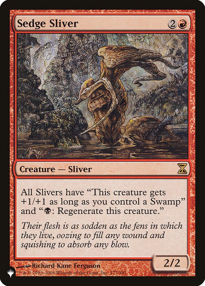 Sedge Sliver [The List] | The Time Vault CA