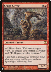 Sedge Sliver [The List] | The Time Vault CA