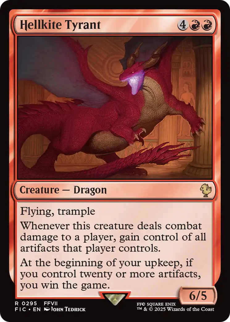 Hellkite Tyrant [FINAL FANTASY Commander] | The Time Vault CA