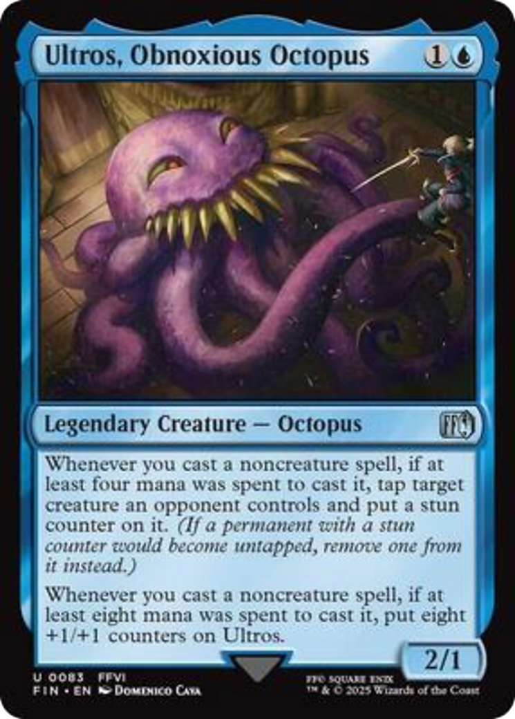 Ultros, Obnoxious Octopus [FINAL FANTASY] | The Time Vault CA