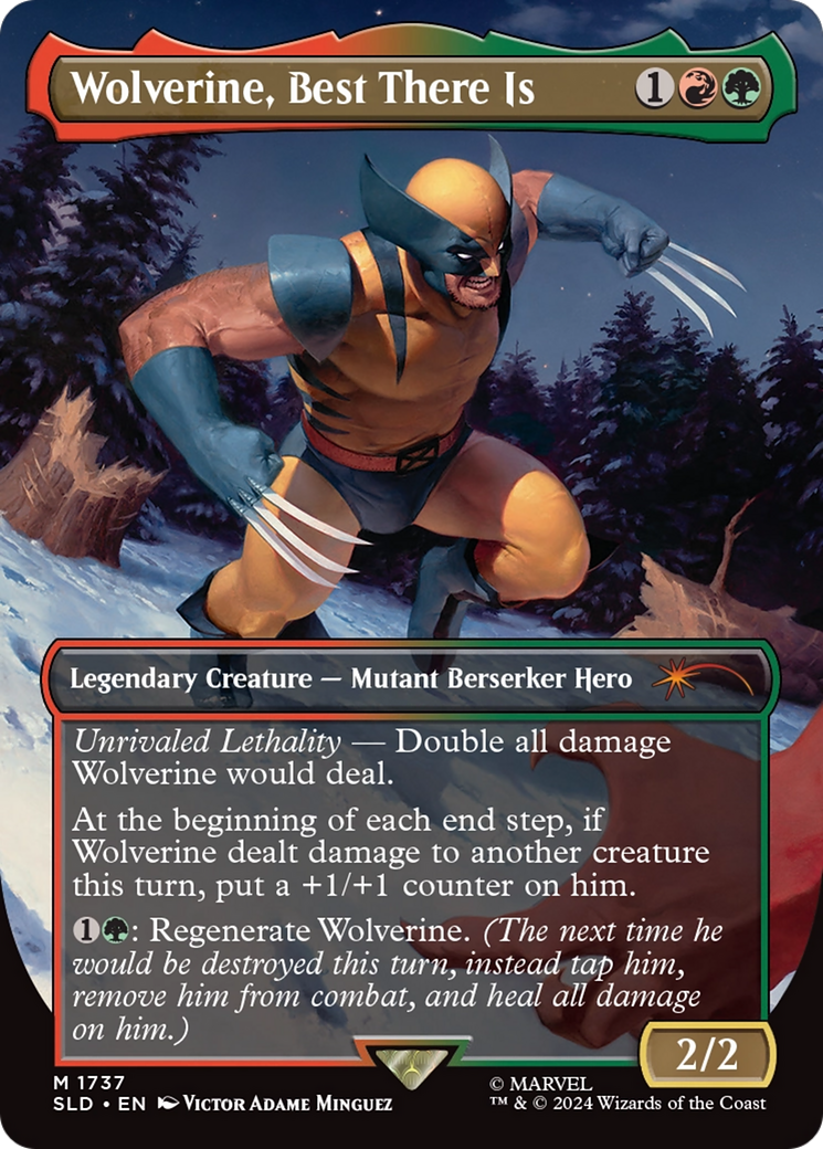 Wolverine, Best There Is (Rainbow Foil) [Secret Lair Drop Series] | The Time Vault CA