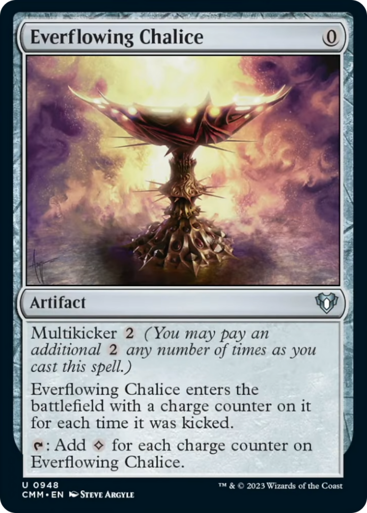 Everflowing Chalice [Commander Masters] | The Time Vault CA