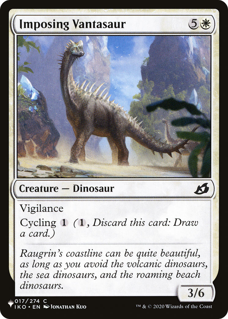 Imposing Vantasaur [The List] | The Time Vault CA