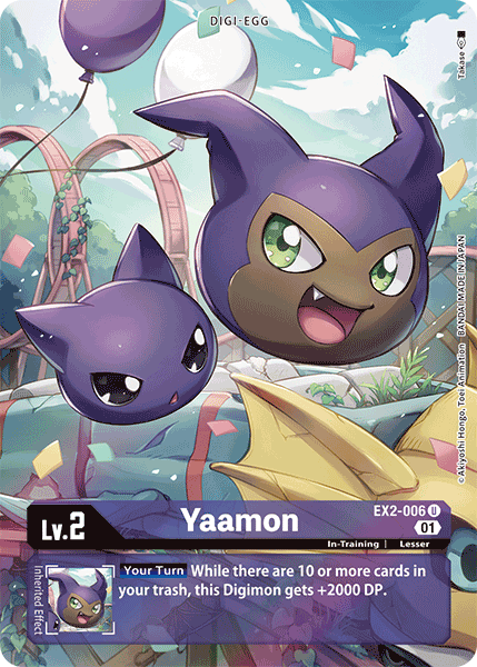 Yaamon [EX2-006] (Alternate Art) [Digital Hazard] | The Time Vault CA