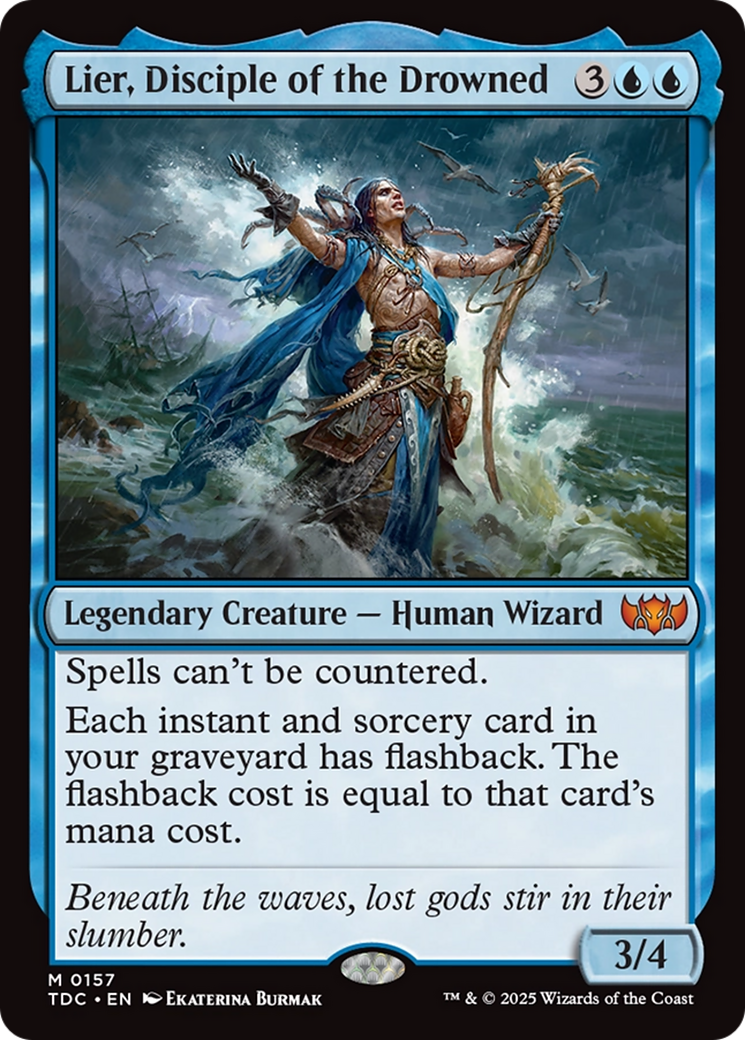 Lier, Disciple of the Drowned [Tarkir: Dragonstorm Commander] | The Time Vault CA