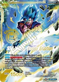 Son Goku & Vegeta // SSB Vegito, Energy Eruption (Championship Final 2019) (1st Place) (BT7-025_PR) [Tournament Promotion Cards] | The Time Vault CA