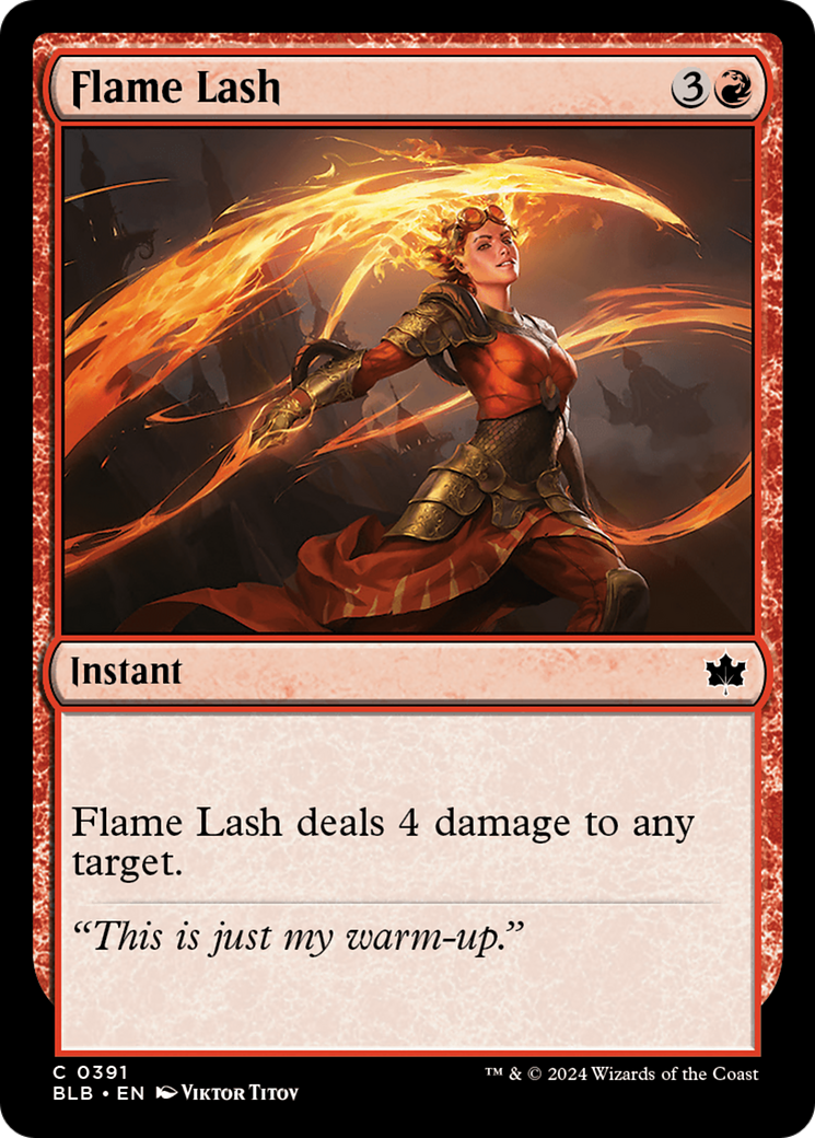 Flame Lash [Bloomburrow] | The Time Vault CA