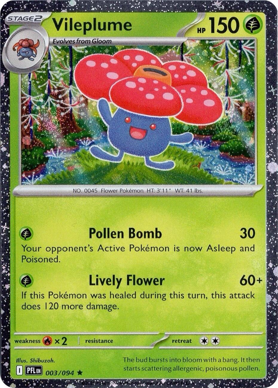 Vileplume (003/094) (Cosmos Holo) [Miscellaneous Cards] | The Time Vault CA