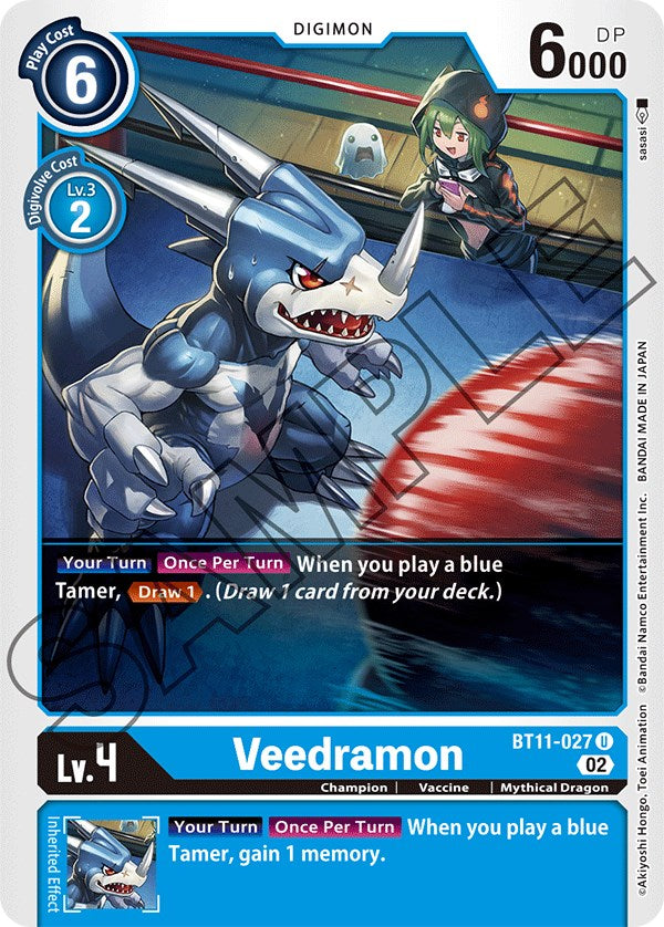 Veedramon [BT11-027] [Dimensional Phase] | The Time Vault CA