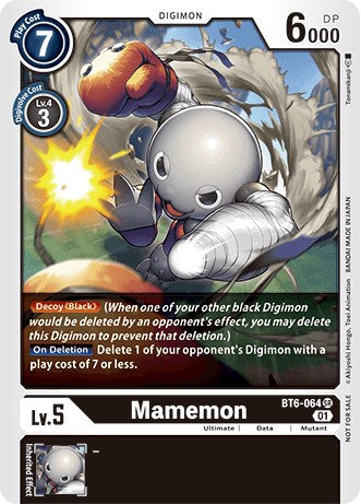 Mamemon [BT6-064] (Revision Pack 2021) [Double Diamond Promos] | The Time Vault CA