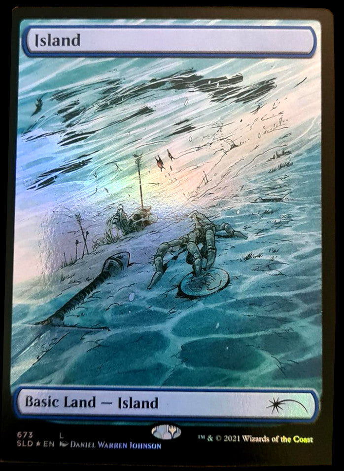 Island (673) [Secret Lair Drop Promos] | The Time Vault CA