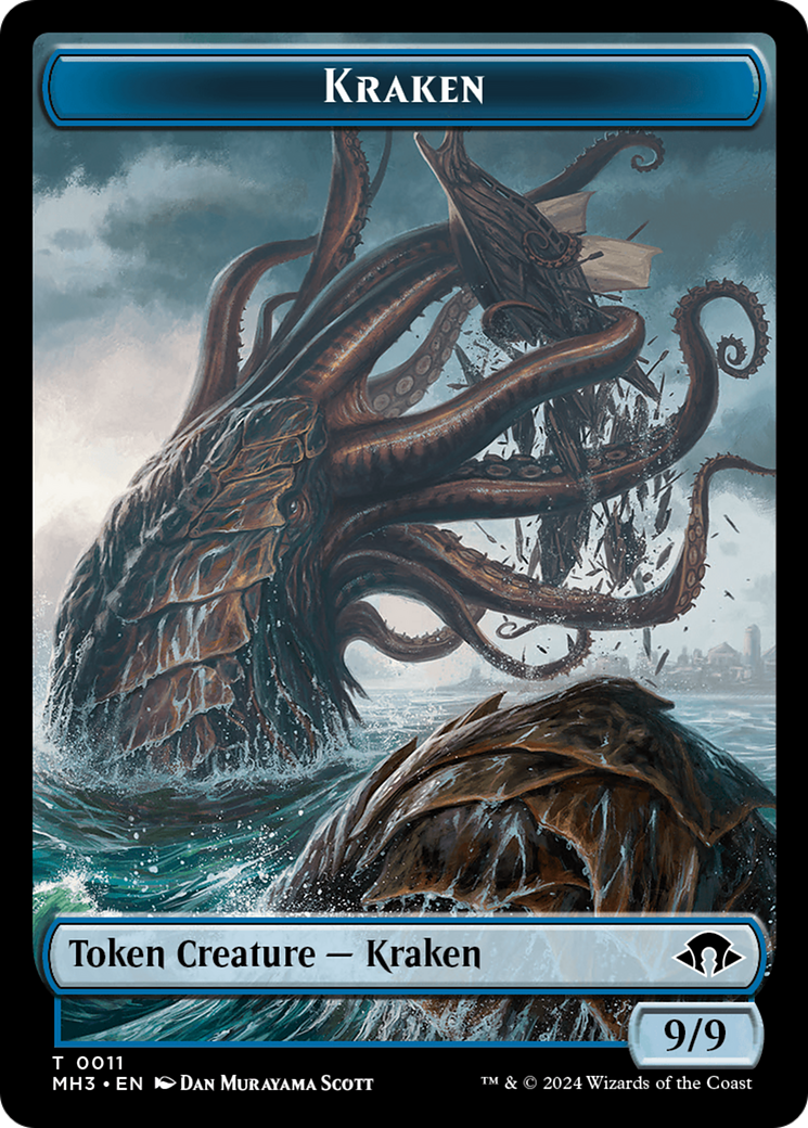 Kraken Token [Modern Horizons 3 Tokens] | The Time Vault CA