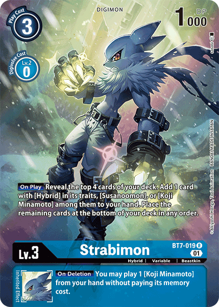 Strabimon [BT7-019] (Alternate Art) [Next Adventure] | The Time Vault CA