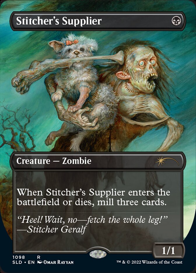 Stitcher's Supplier (Borderless) [Secret Lair Drop Series] | The Time Vault CA