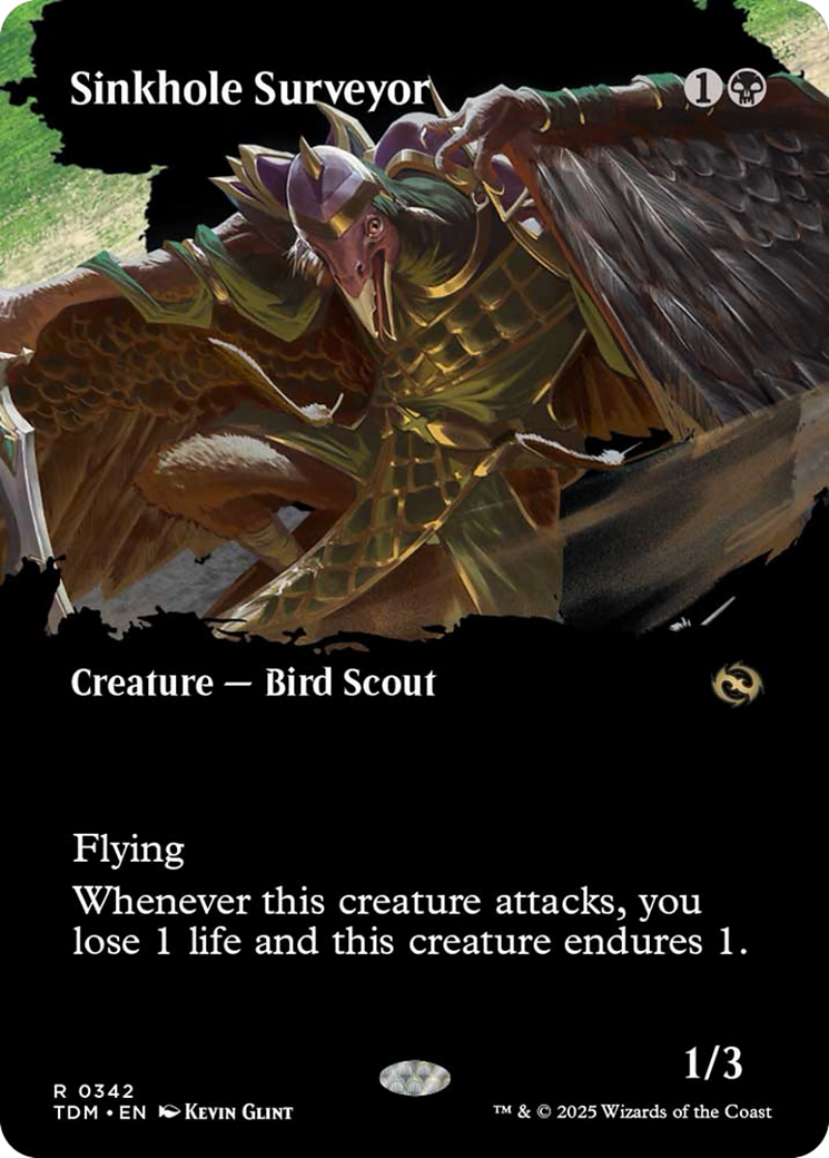 Sinkhole Surveyor (Borderless) [Tarkir: Dragonstorm] | The Time Vault CA