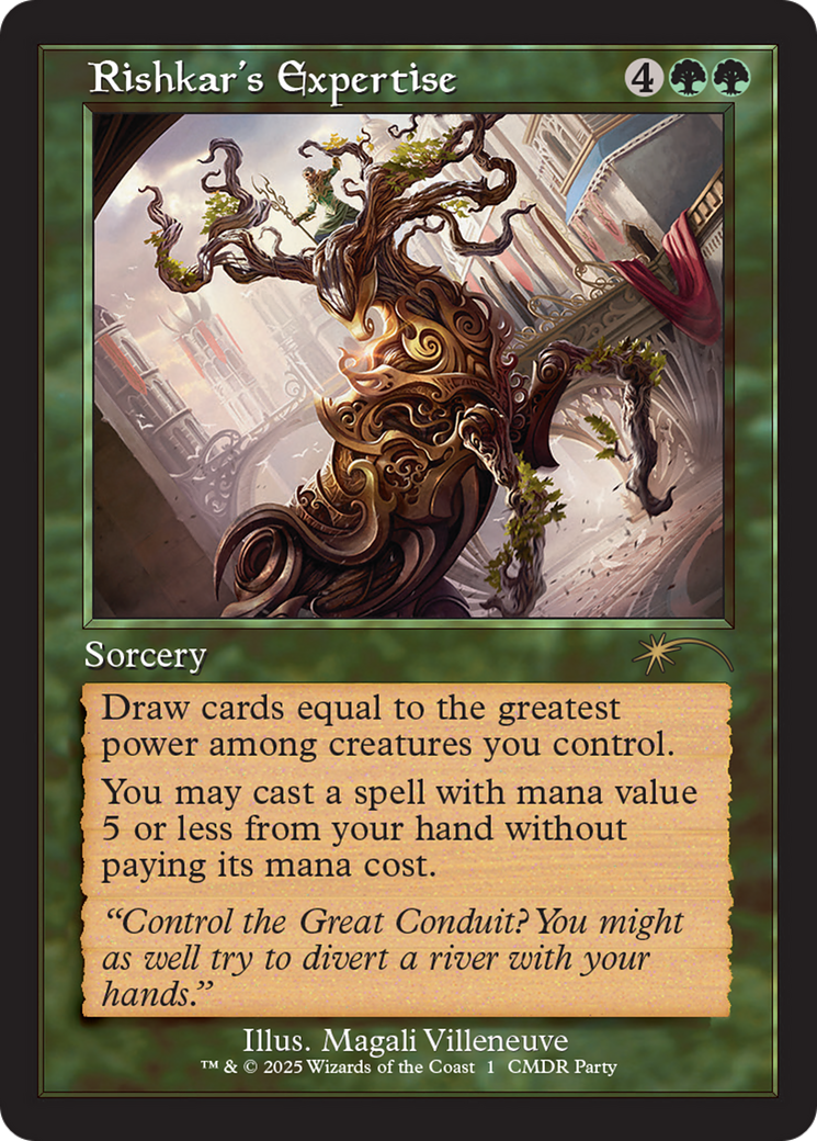 Rishkar's Expertise (Retro Frame) [Wizards Play Network 2025] | The Time Vault CA