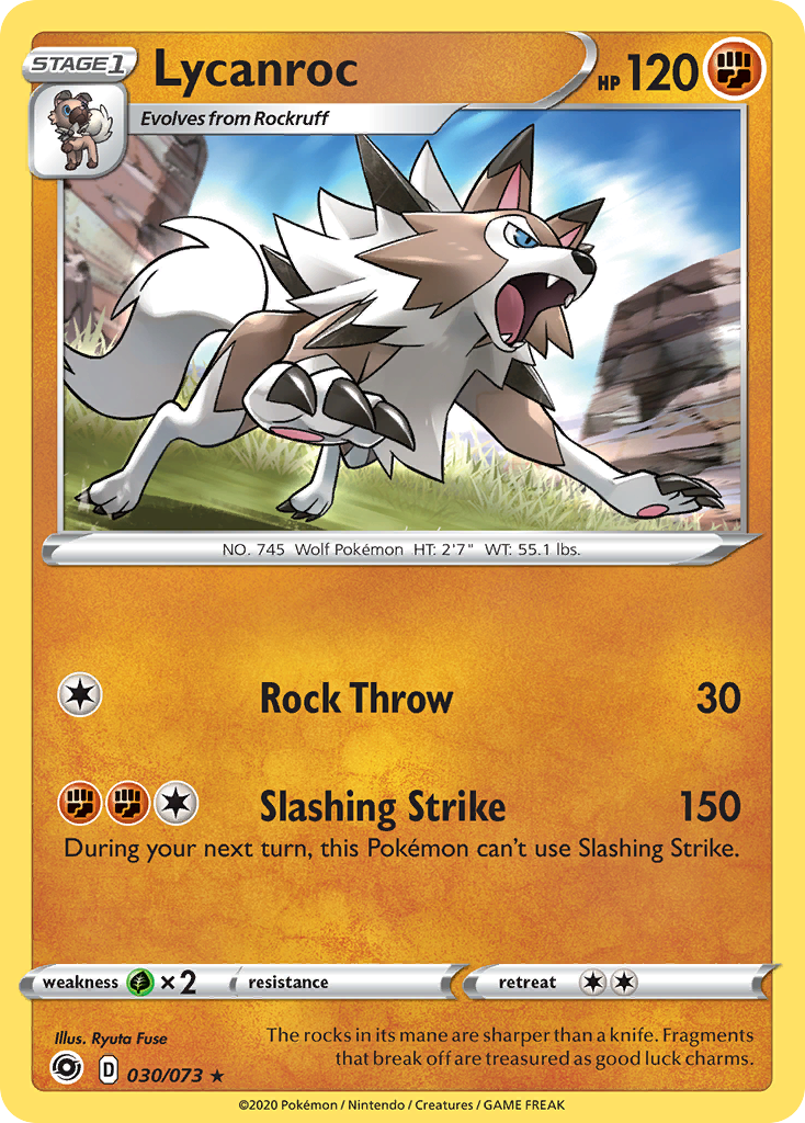 Lycanroc (030/073) [Sword & Shield: Champion's Path] | The Time Vault CA