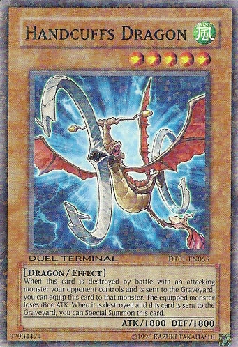 Handcuffs Dragon [DT01-EN055] Common | The Time Vault CA