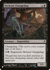 Skeletal Changeling [The List Reprints] | The Time Vault CA