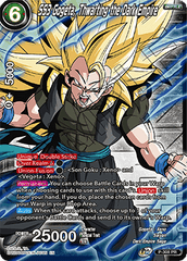 SS3 Gogeta, Thwarting the Dark Empire (Winner Stamp) (P-308_PR) [Tournament Promotion Cards] | The Time Vault CA