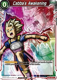 Cabba's Awakening (Event Pack 05) (BT1-027) [Promotion Cards] | The Time Vault CA