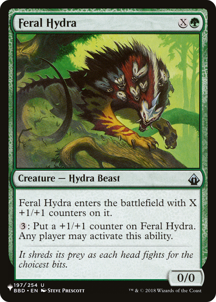 Feral Hydra [The List] | The Time Vault CA