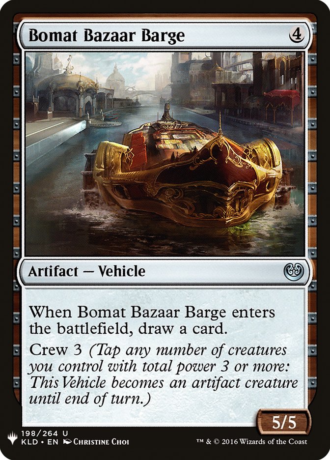 Bomat Bazaar Barge [Mystery Booster] | The Time Vault CA